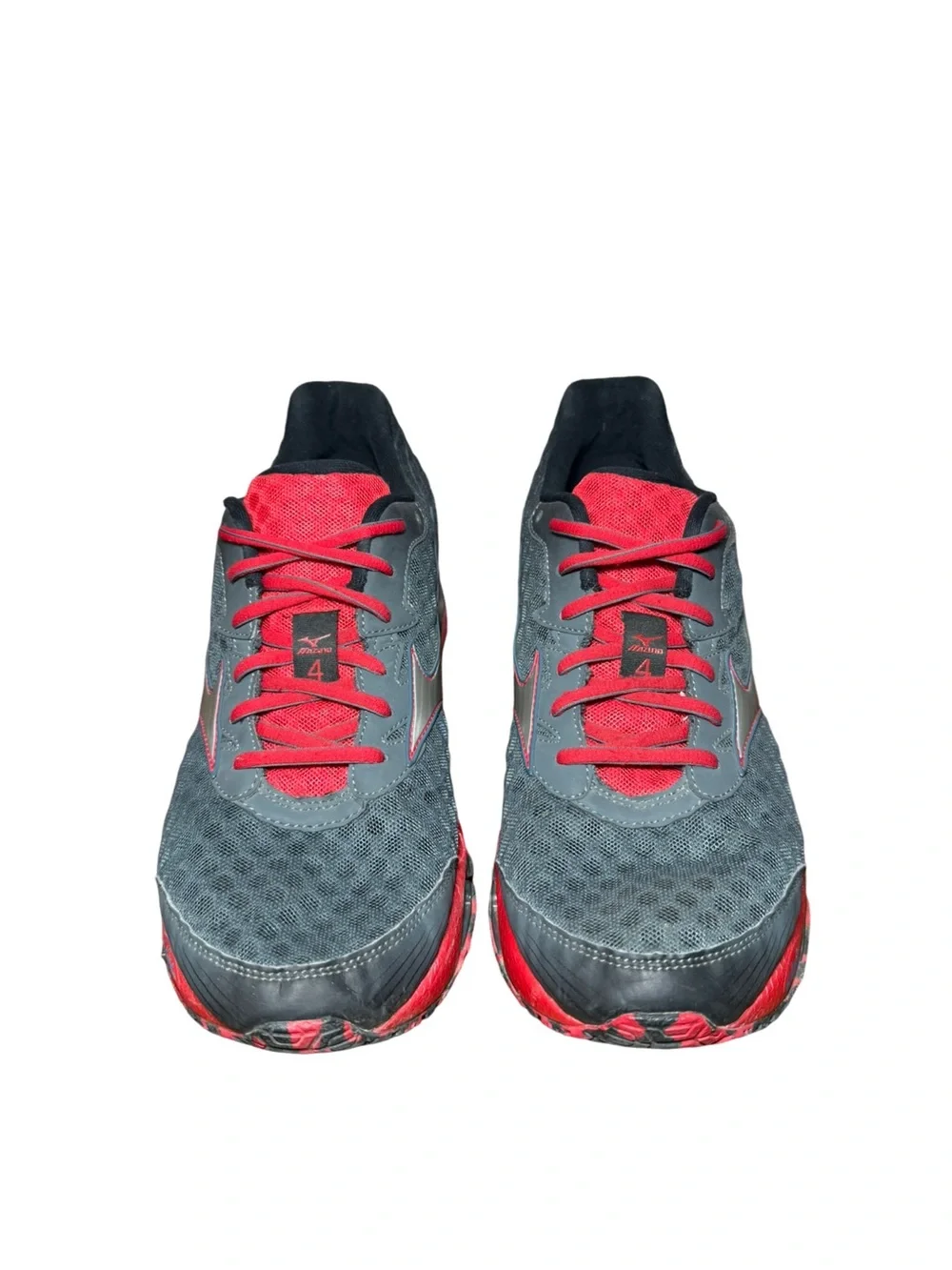 Mizuno wave prohecy Black Running Shoe with Red Accents size 9